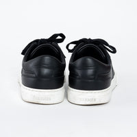 Hermes Black Calfskin Leather Day Sneakers Size 35