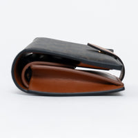 Celine Triomphe Monogram Canvas and Tan Calfskin Leather Travel Kit