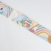 Hermes Multicolour Pastel Silk Carres Volants Twilly