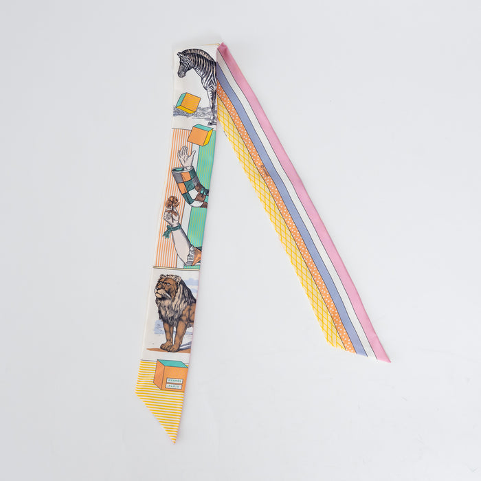 Hermes White Multicolour Grand Theatre Nouveau Twilly