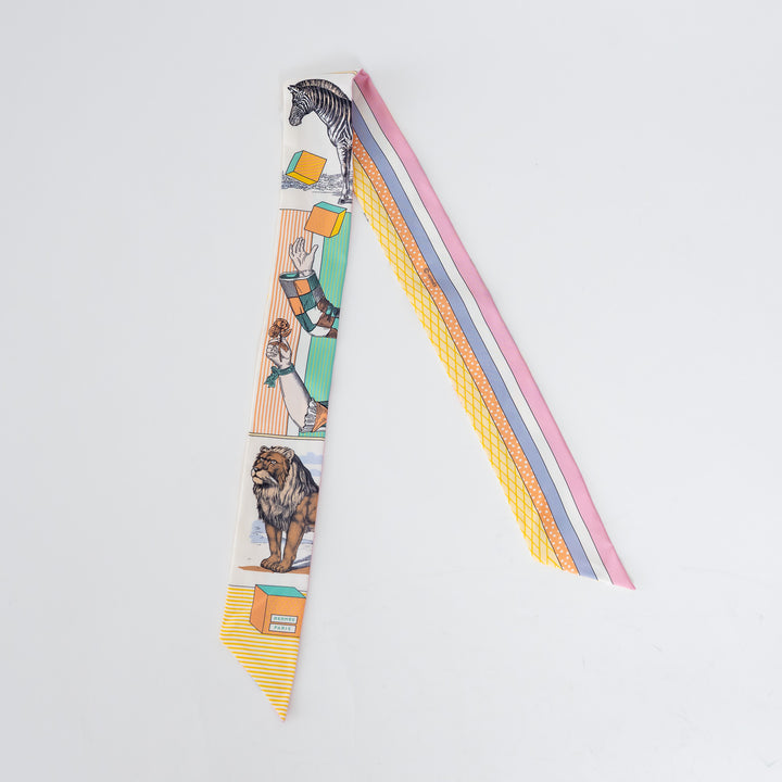 Hermes White Multicolour Grand Theatre Nouveau Twilly