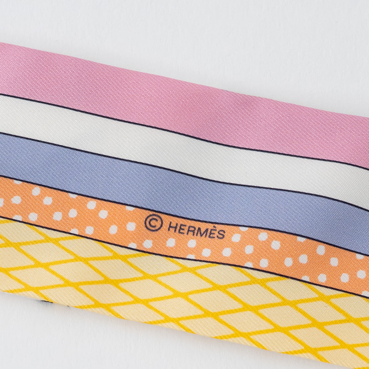 Hermes White Multicolour Grand Theatre Nouveau Twilly