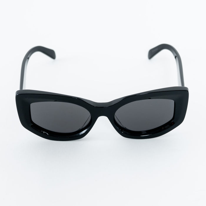 Celine Black Bold Frame Sunglasses with Tinted Lenses