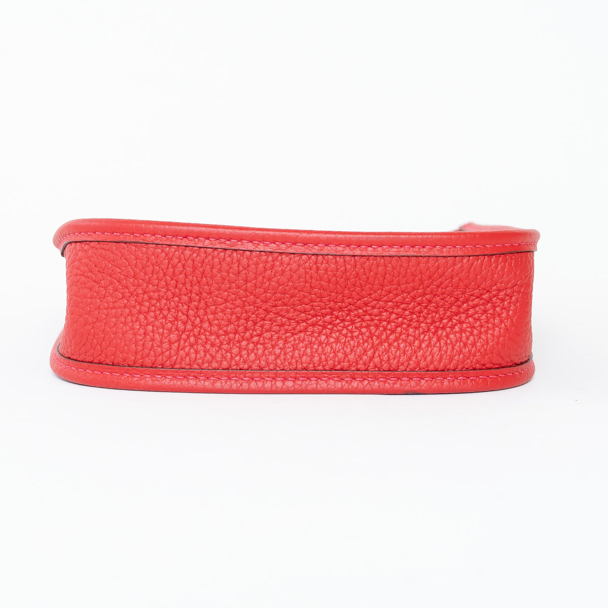 Hermes Red Clemence Leather Mini Evelyne 16
