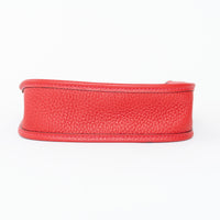 Hermes Red Clemence Leather Mini Evelyne 16