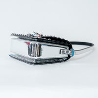 Valentino Metallic Silver Patent Leather Small Rockstud Shoulder Bag