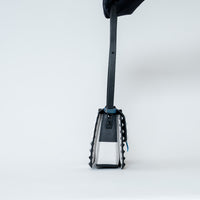 Valentino Black/White Smooth Leather Chess Print Small Rockstud Shoulder Bag