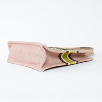 Dior Blush Pink Canvas 2020 Fleurs Bibliques Vertical Book Tote