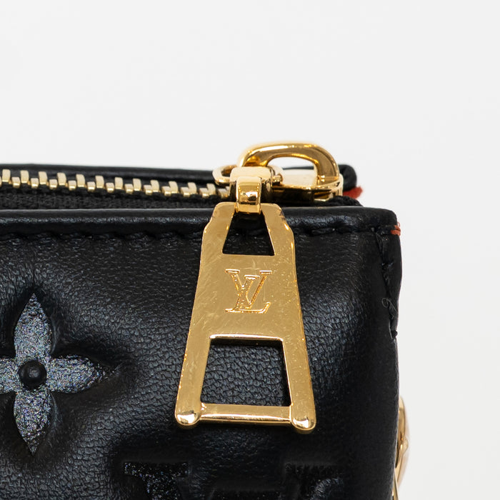 Louis Vuitton Black Monogram Empreinte Leather Coussin BB Shoulder Bag