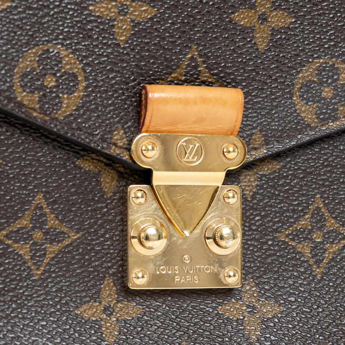 Louis Vuitton Brown Monogram Canvas Pochette Metis