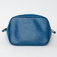 Louis Vuitton Blue Epi Leather Noe GM Bucket Bag