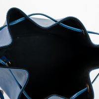Louis Vuitton Blue Epi Leather Noe GM Bucket Bag