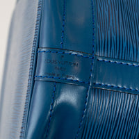 Louis Vuitton Blue Epi Leather Noe GM Bucket Bag