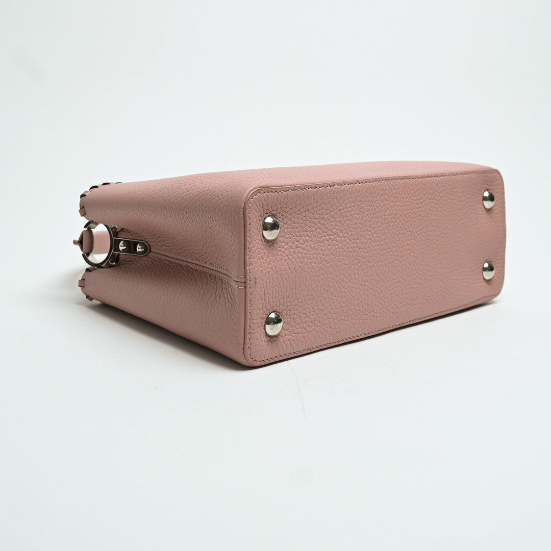 Louis Vuitton Pink Taurillon Leather Capucines MM Handbag
