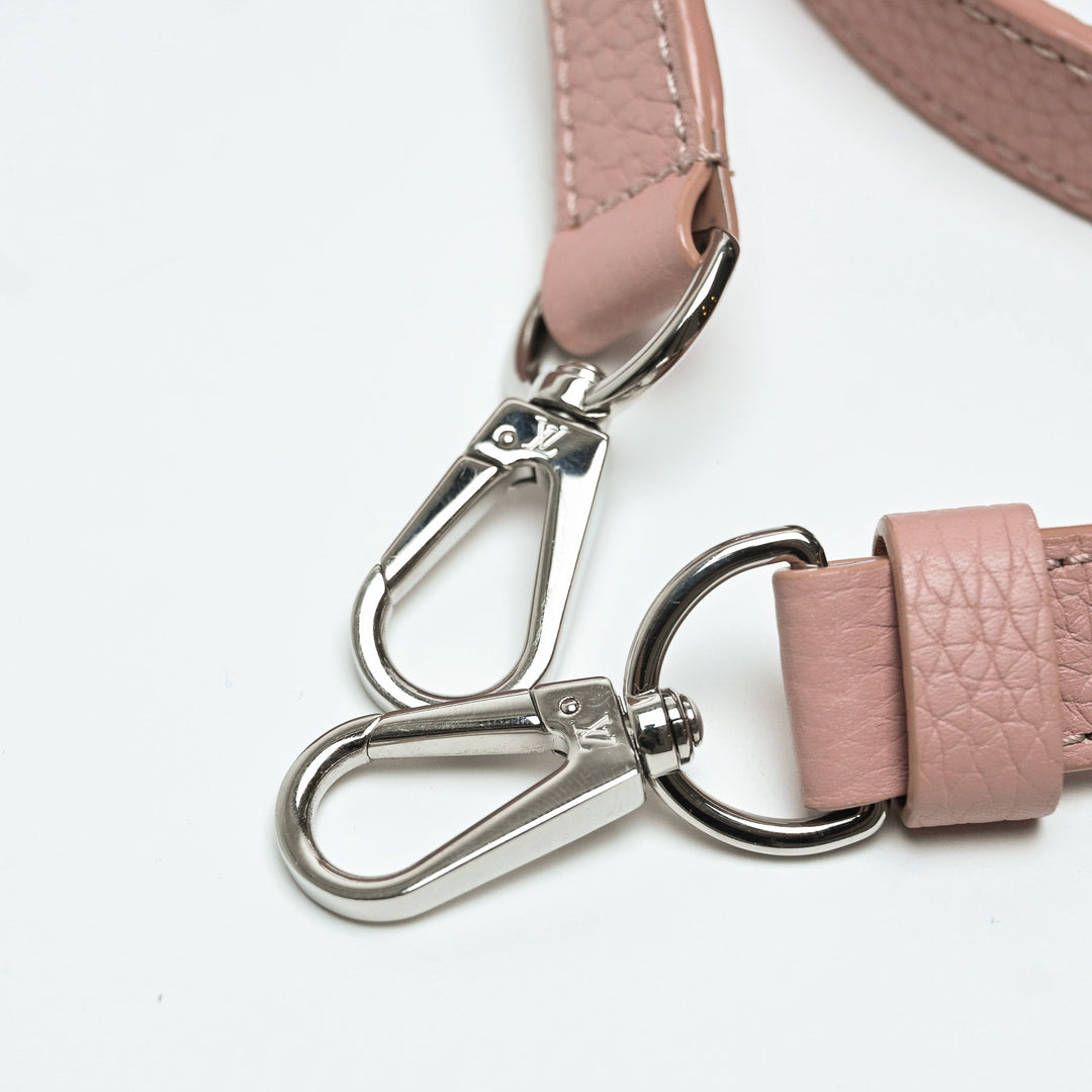 Louis Vuitton Pink Taurillon Leather Capucines MM Handbag