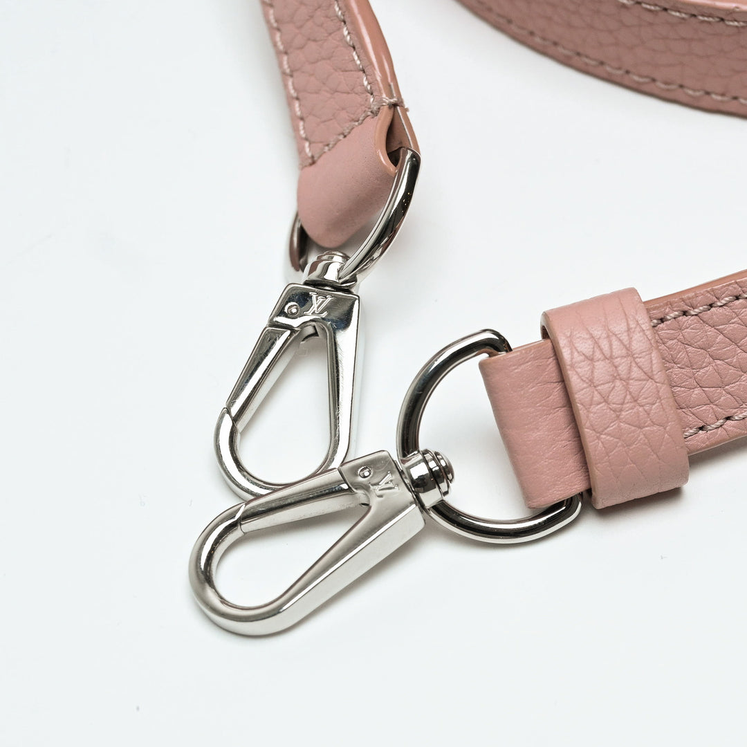Louis Vuitton Pink Taurillon Leather Capucines MM Handbag