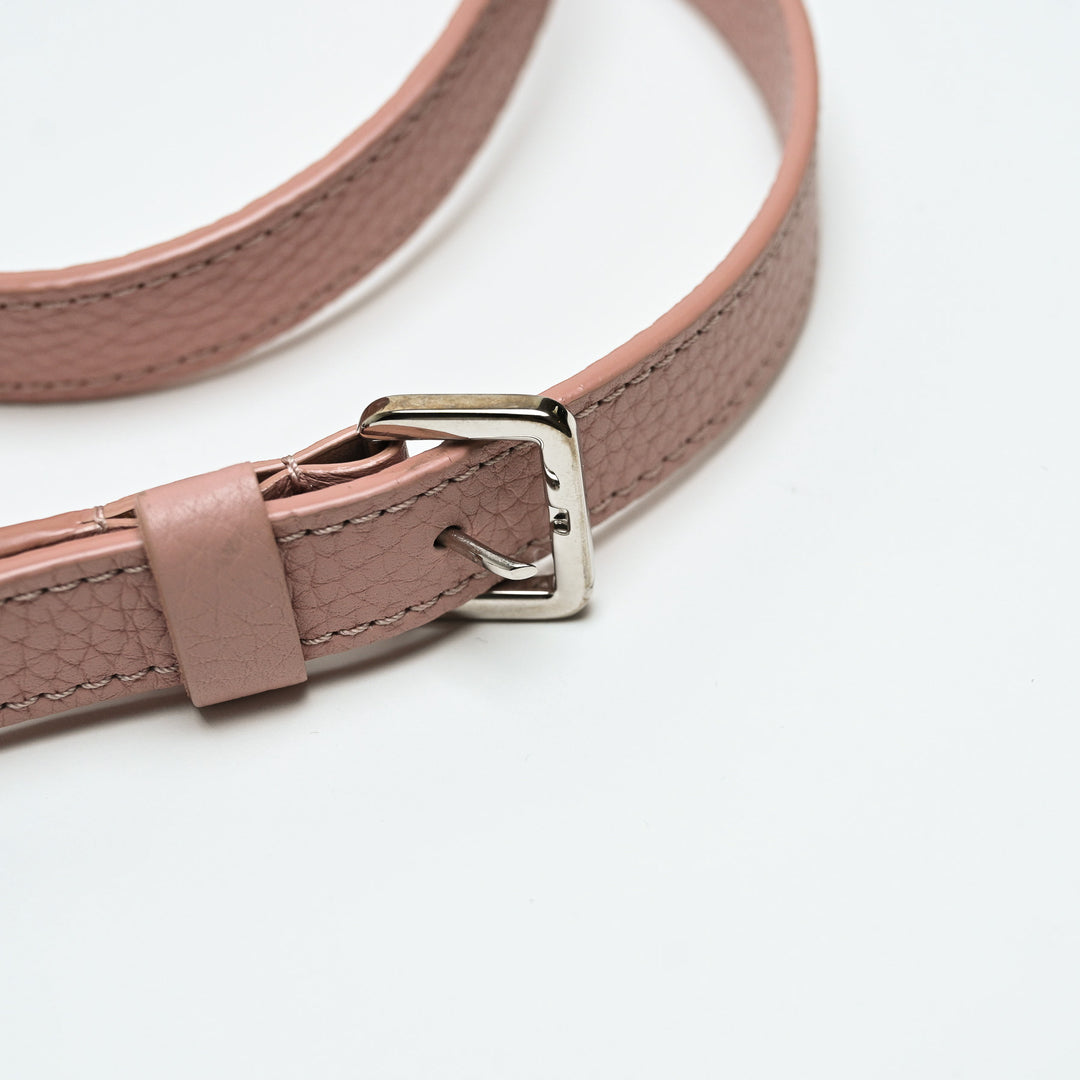 Louis Vuitton Pink Taurillon Leather Capucines MM Handbag