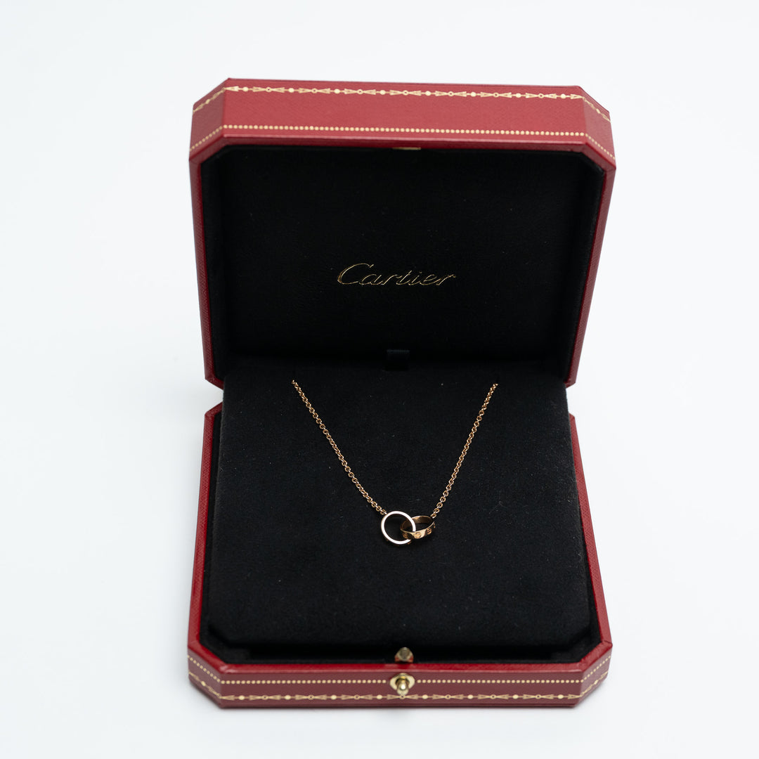 Cartier 18K Yellow Gold Baby Love Bracelet on Chain