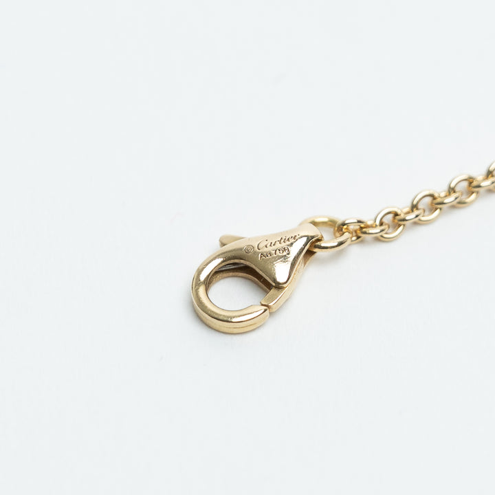 Cartier 18K Yellow Gold Baby Love Bracelet on Chain
