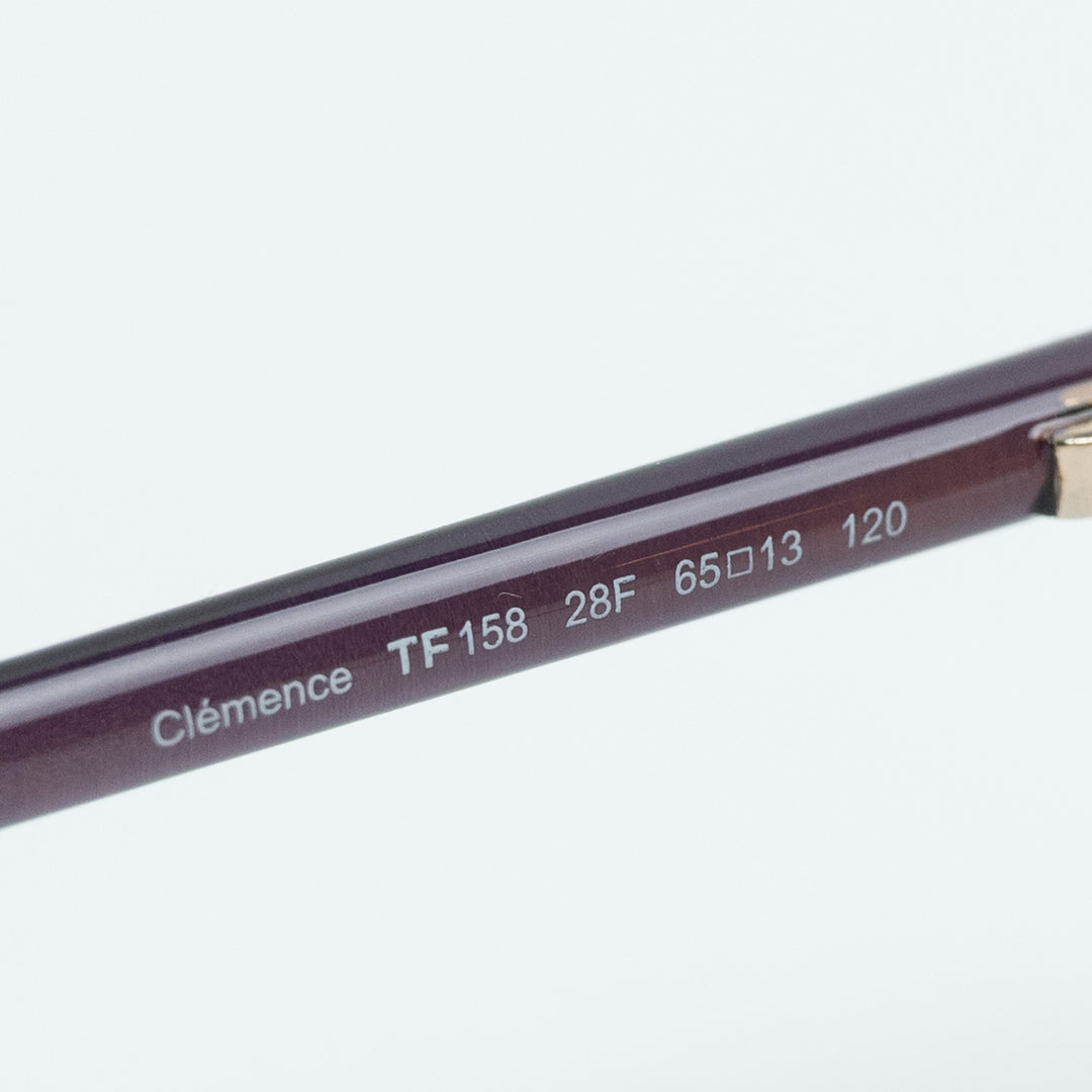 Tom Ford Oversized Open Wire Gold-Tone Sunglasses