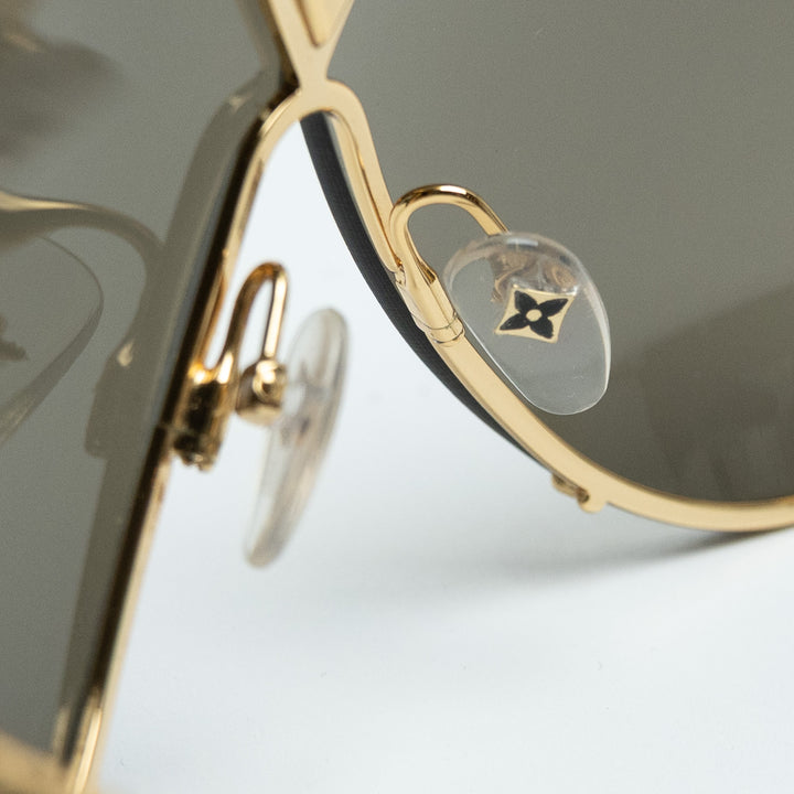 Louis Vuitton "Drive" Shield Sunglasses