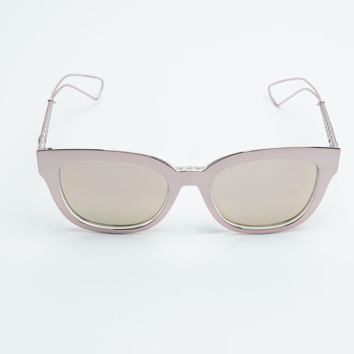 Dior Metallic Pink Diorama 1 Sunglasses