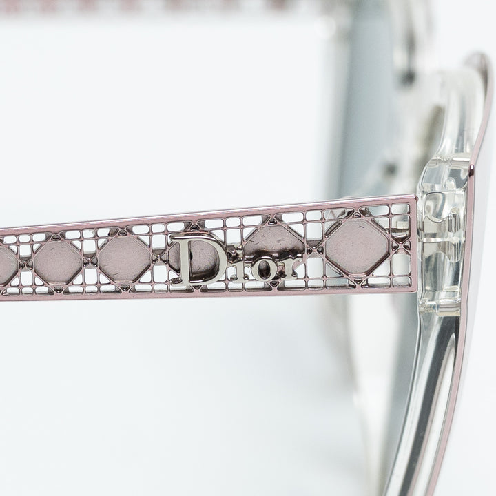Dior Metallic Pink Diorama 1 Sunglasses