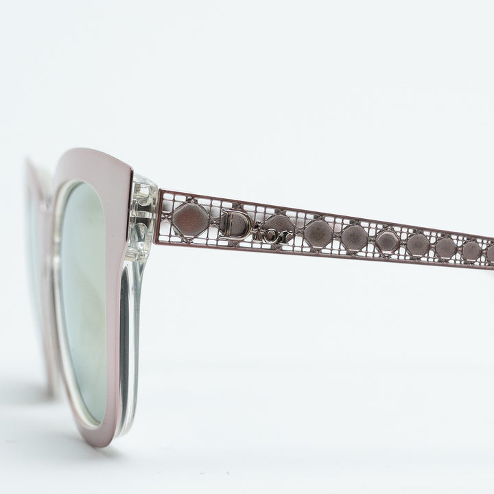Dior Metallic Pink Diorama 1 Sunglasses