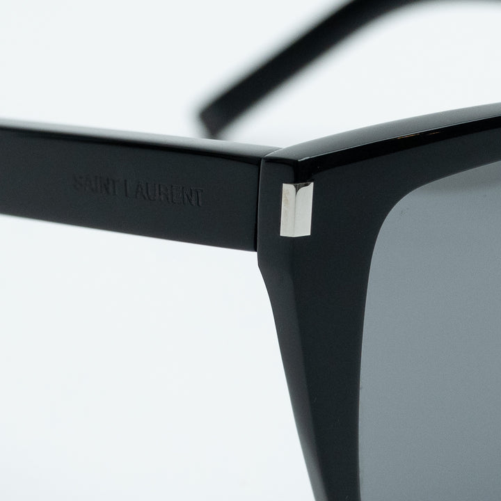 Saint Laurent Black Square Frame Sunglasses