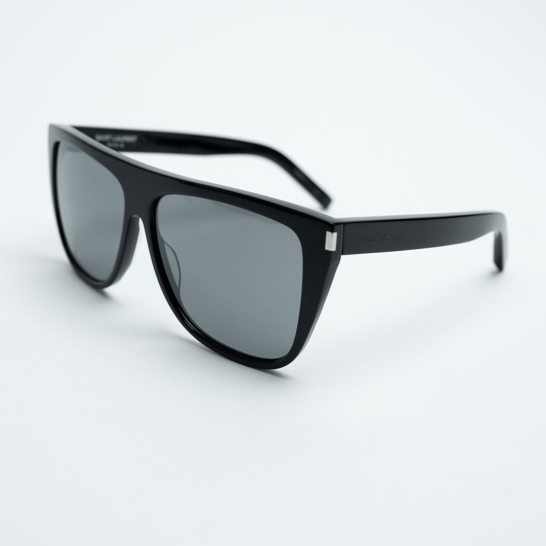 Saint Laurent Black Square Frame Sunglasses
