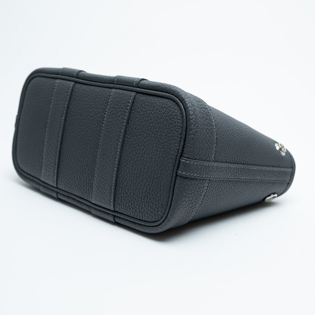 Hermes Grey Negonda Leather Garden Party 30