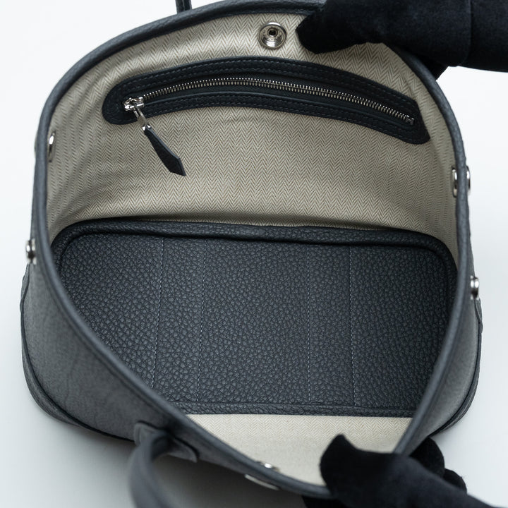 Hermes Grey Negonda Leather Garden Party 30