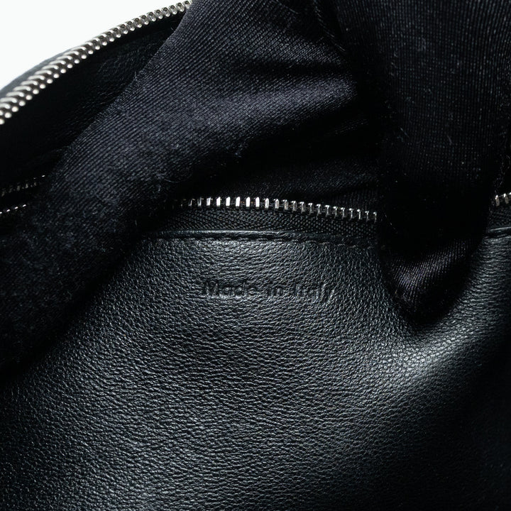 Celine Blue Grained Calfskin Leather Medium Edge bag