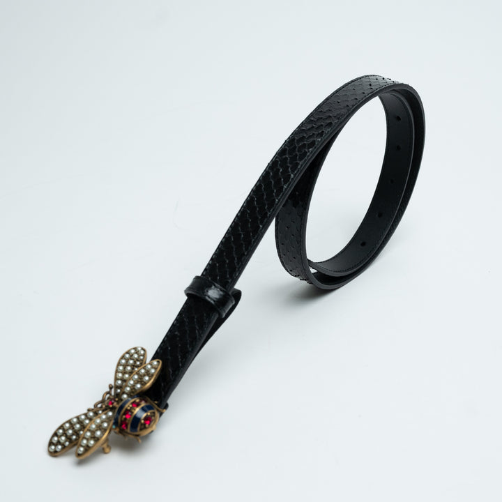 Gucci Queen Margaret Bee Belt Size 80