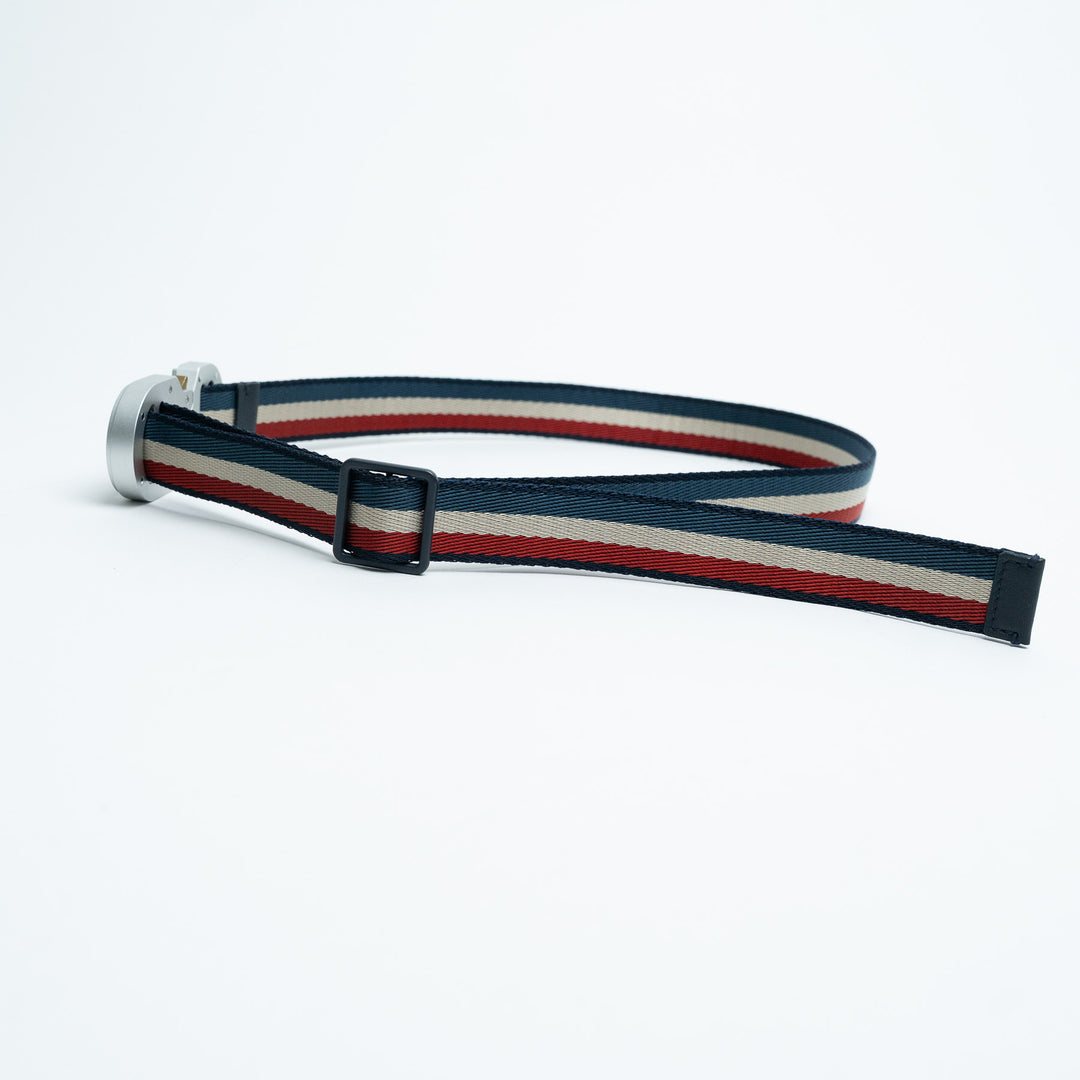 Dior Multicolour Stripe Jacquard Belt 25mm Size 90