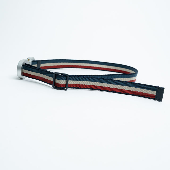 Dior Multicolour Stripe Jacquard Belt 25mm Size 90