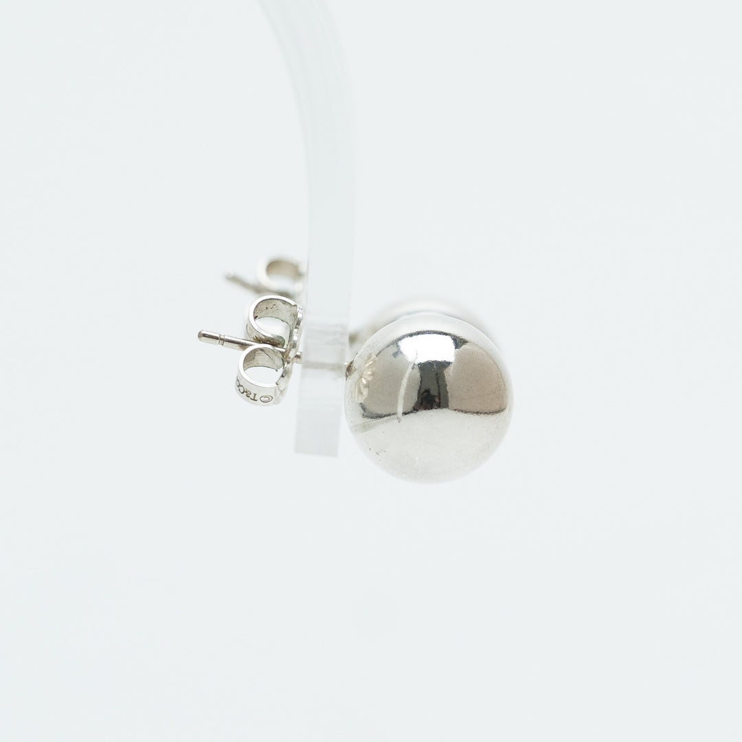 Tiffany & Co. Sterling Silver HardWear Ball Stud Earrings