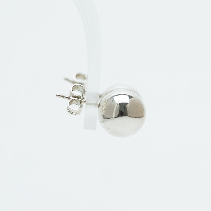 Tiffany & Co. Sterling Silver HardWear Ball Stud Earrings