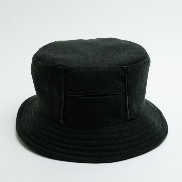 Hermes Dark Green Cashmere Raoul Bucket Hat Size 59