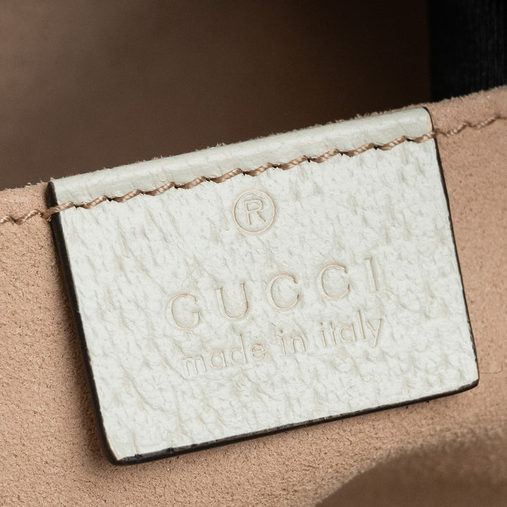 Gucci GG Supreme Canvas Floral Patterned Padlock Tote