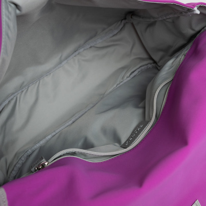 Pre-Loved Chanel™ Purple Nylon Messenger Bag