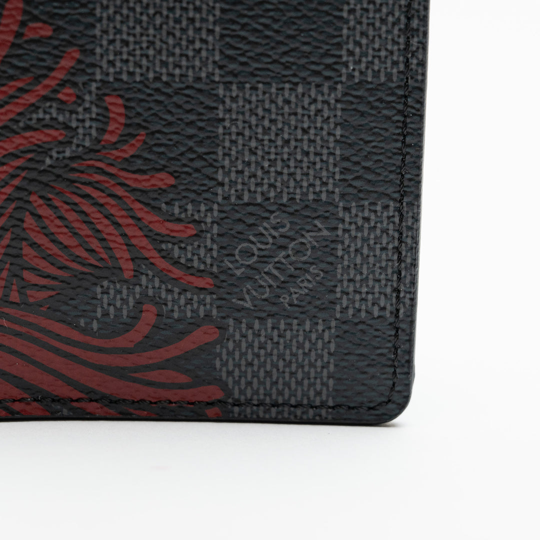 Louis Vuitton x Christopher Nemeth Damier Graphite Rope Pocket Organizer