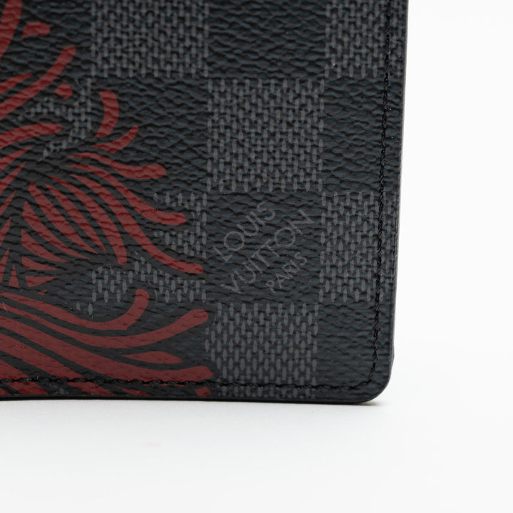 Louis Vuitton x Christopher Nemeth Damier Graphite Rope Pocket Organizer