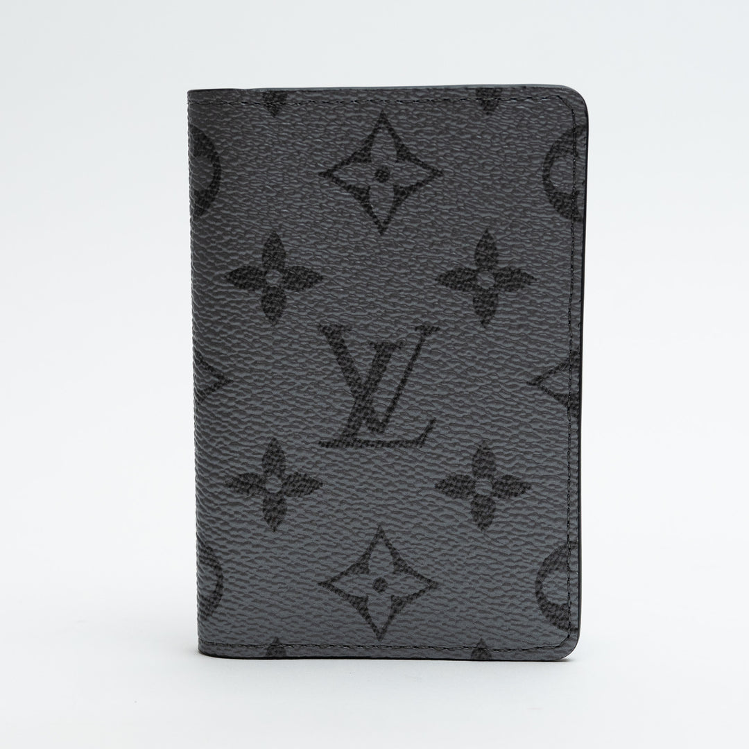 Louis Vuitton Gunmetal Grey Monogram Canvas Taigarama Pocket Organizer