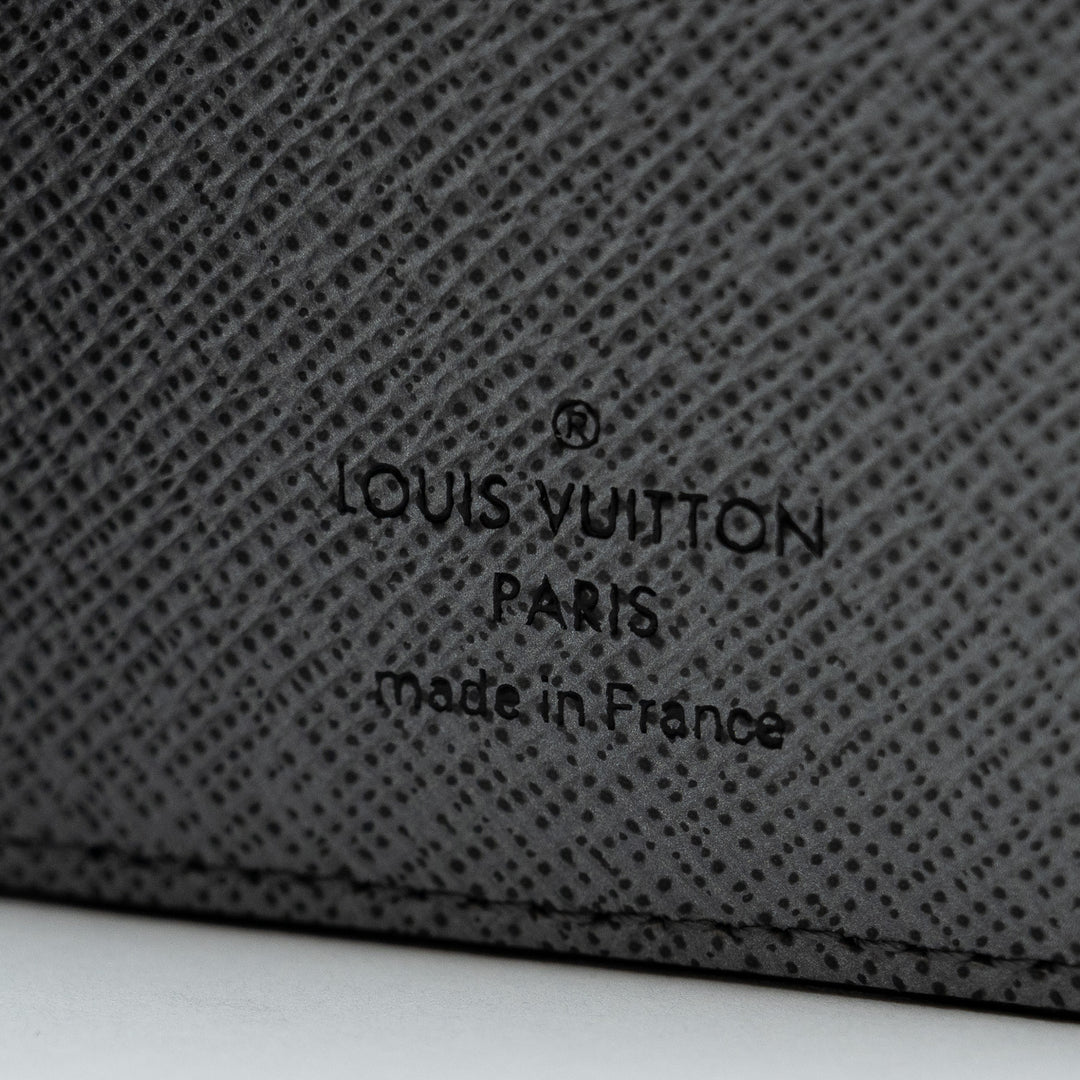 Louis Vuitton Gunmetal Grey Monogram Canvas Taigarama Pocket Organizer