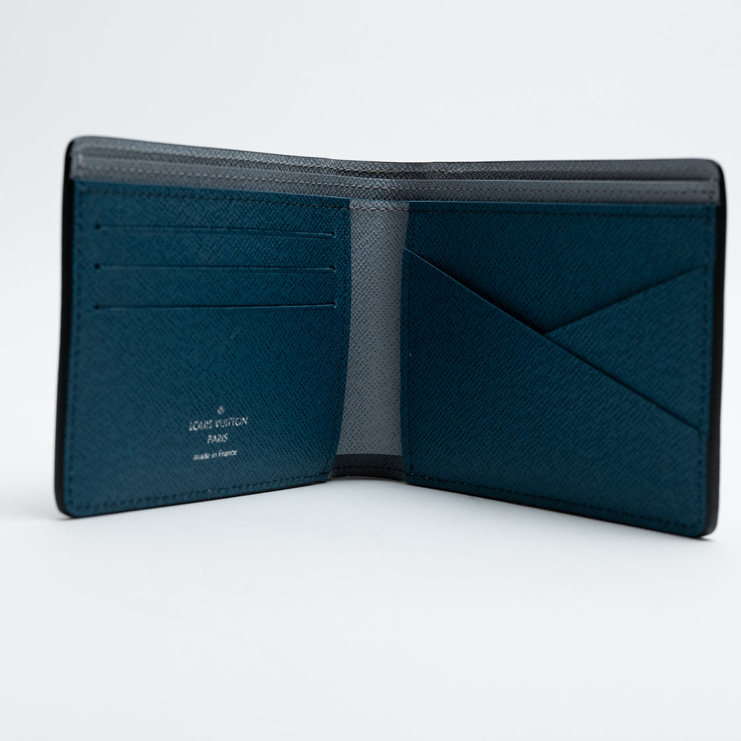 Louis Vuitton Black Epi Leather & Monogram Canvas Multiple Wallet