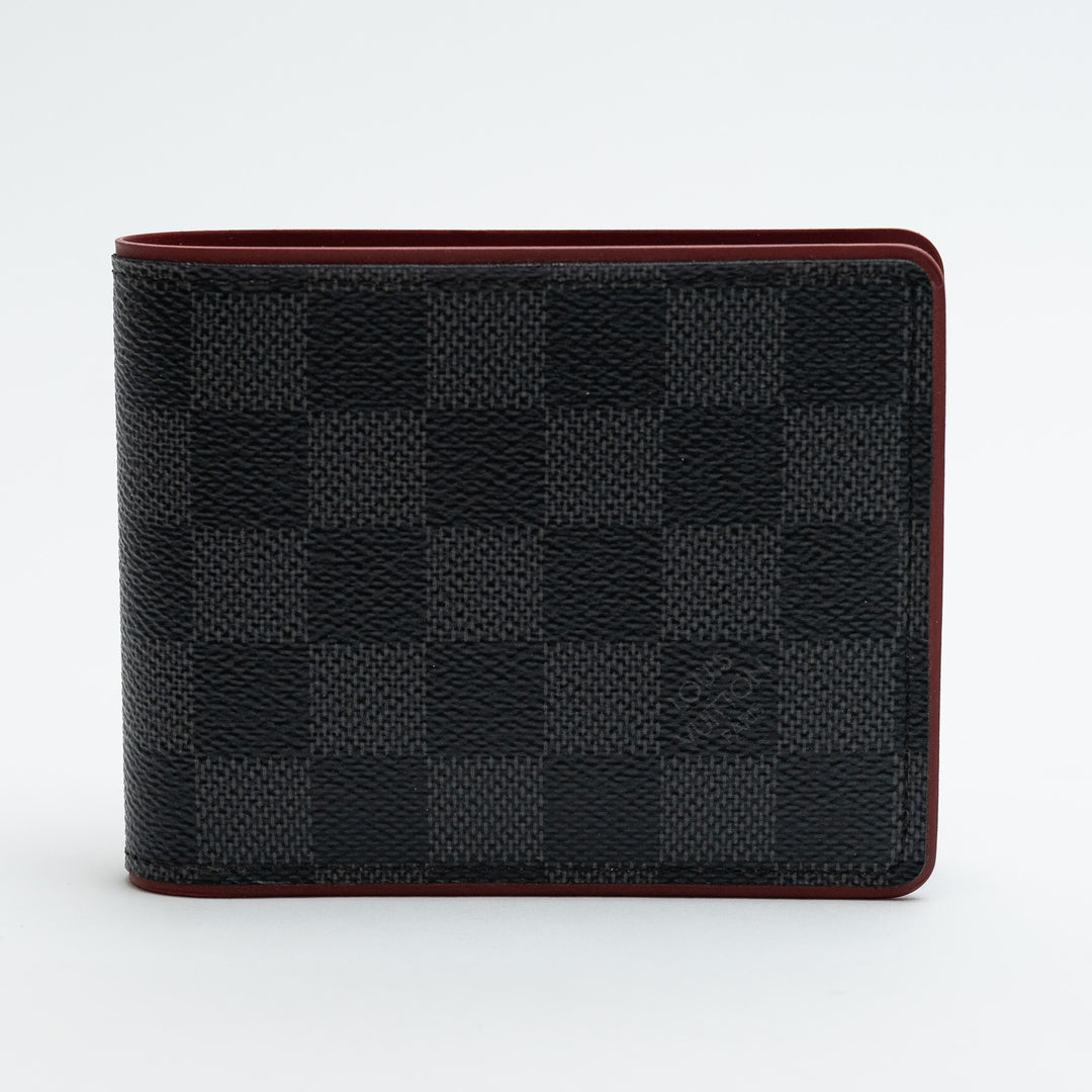 Louis Vuitton Damier Graphite Bordeaux Wallet
