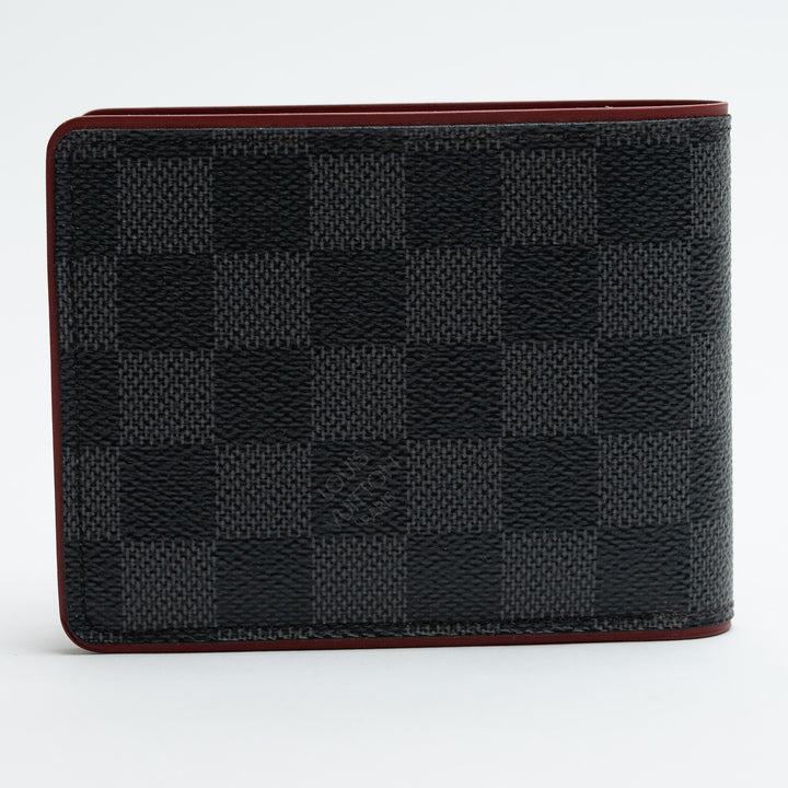 Louis Vuitton Damier Graphite Bordeaux Wallet