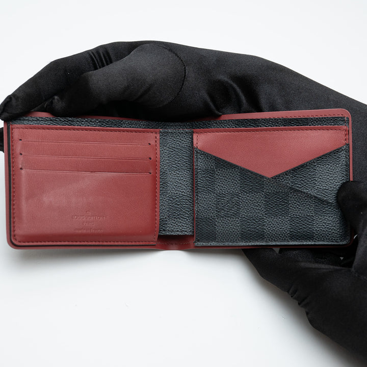 Louis Vuitton Damier Graphite Bordeaux Wallet