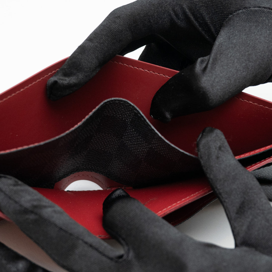 Louis Vuitton Damier Graphite Bordeaux Wallet